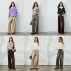 Pocket-Detail Wide-Leg Pants