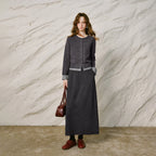 A-Line Midi Skirt