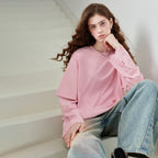 Layered-Look Lace-Sleeve Tee
