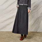 A-Line Midi Skirt