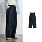 Drawstring Wide-Leg Pants