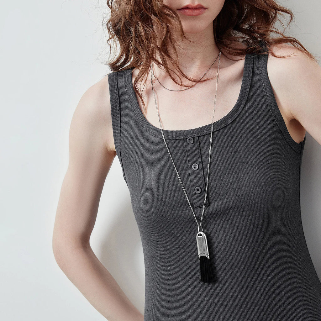 Sleeveless A-Line Midi Dress