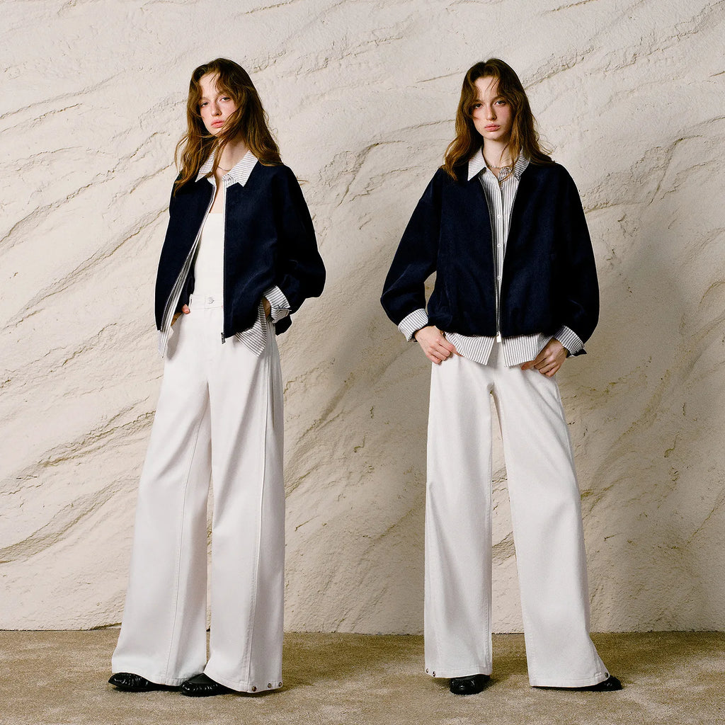 Layered-Look Zip Jacket