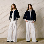 Layered-Look Zip Jacket