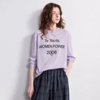 Slogan Long-Sleeve Tee