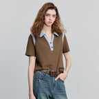 Colorblock Polo Tee