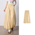 Gathered-Hem Balloon Pants