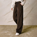 Drawstring Straight-Leg Pants
