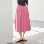 Graphic Off-Shoulder Top and Skirt Set