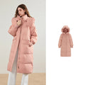 Flap-Pocket Longline Puffer Coat