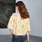 Floral Off-Shoulder Blouse