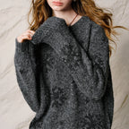 Textured Crewneck Sweater