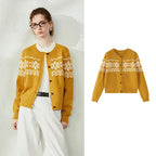 Fair Isle Knit Cardigan