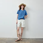 Textured Short-Sleeve Crewneck Tee