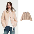 Shaggy Crewneck Jacket