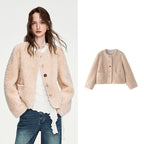 Shaggy Crewneck Jacket
