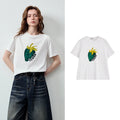 Strawberry Graphic Crewneck Tee