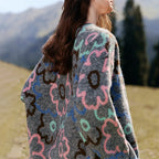 Floral V-Neck Cardigan