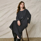 Sweatshirt and Midi Skirt Set