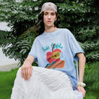 Apple-Graphic Crewneck Tee
