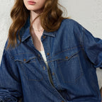 Flap-Pocket Denim Shirt