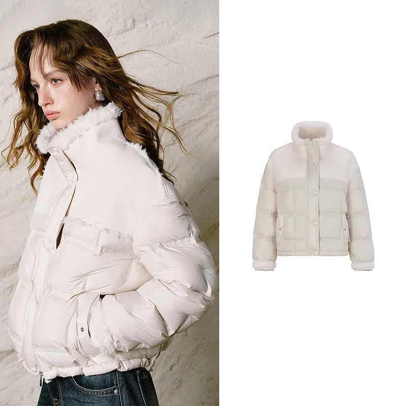 Paneled Puffer Jacket