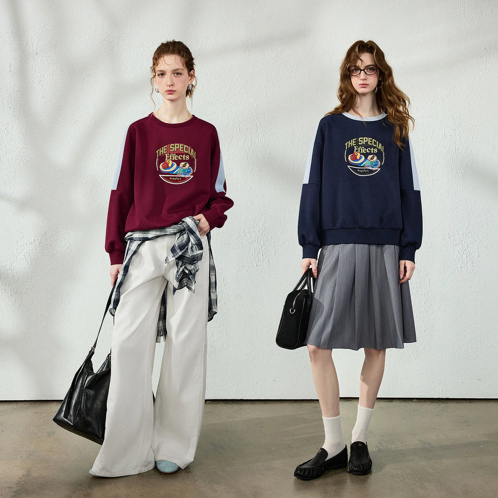 Graphic Crewneck Sweatshirt