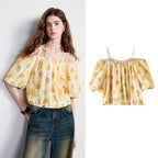 Floral Off-Shoulder Blouse