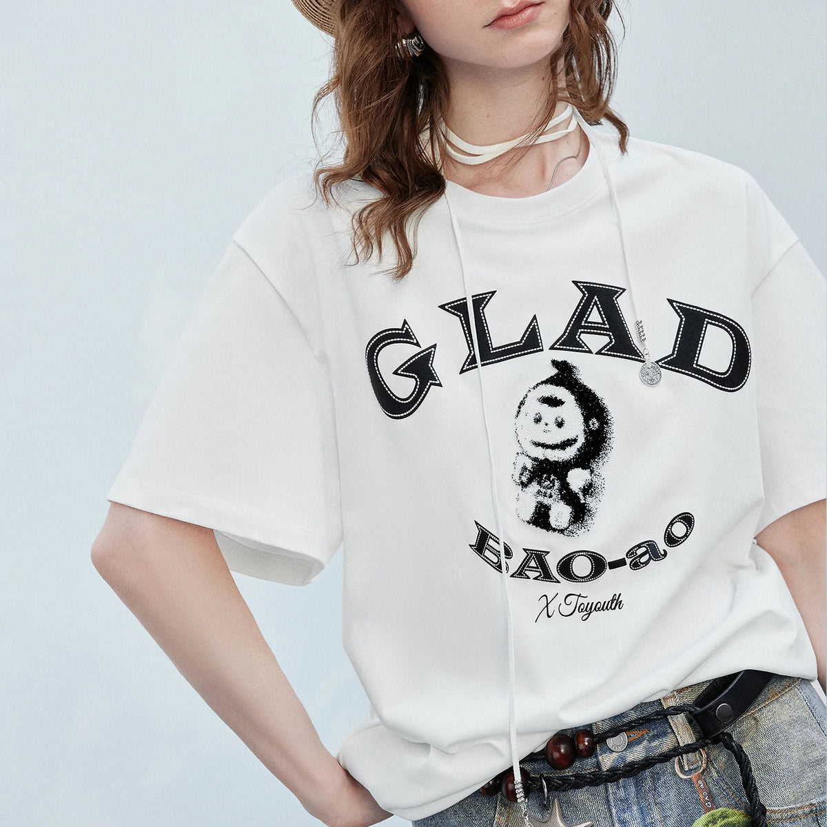 Cartoon Graphic Relaxed Tee