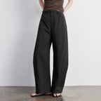 Pleated Wide-Leg Pants