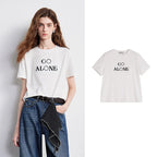 Lettering Crewneck Tee
