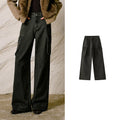 Wide-Leg Cargo Pants