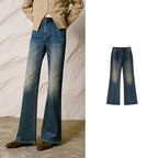 Faded Flared Jeans