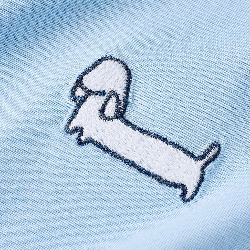 Contrast-Cuff Short-Sleeve Tee
