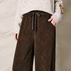 Drawstring Straight-Leg Pants