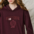 Crest-Motif Relaxed Sweatshirt