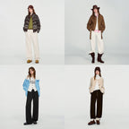 Relaxed Straight-Leg Pull-On Pants