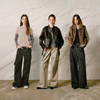 Wide-Leg Cargo Pants