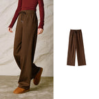 Drawstring Wide-Leg Pants