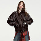 Stand-Collar Pocket Jacket