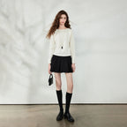Pleated Mini Skirt