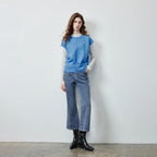 Drawstring-Hem Knit Vest