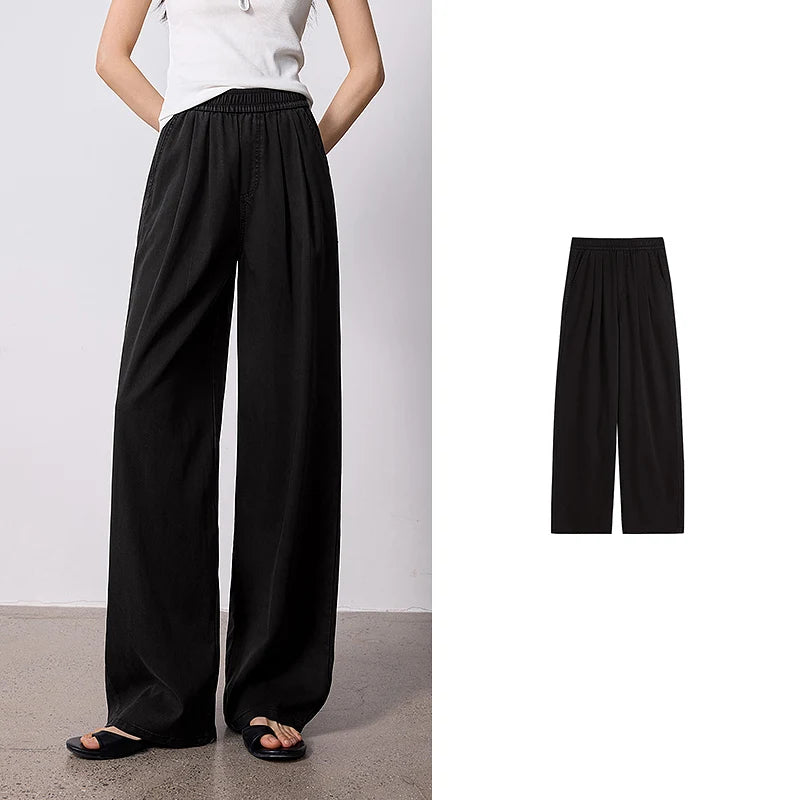 Relaxed Wide-Leg Pants