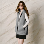 Coat and Hooded Vest Set