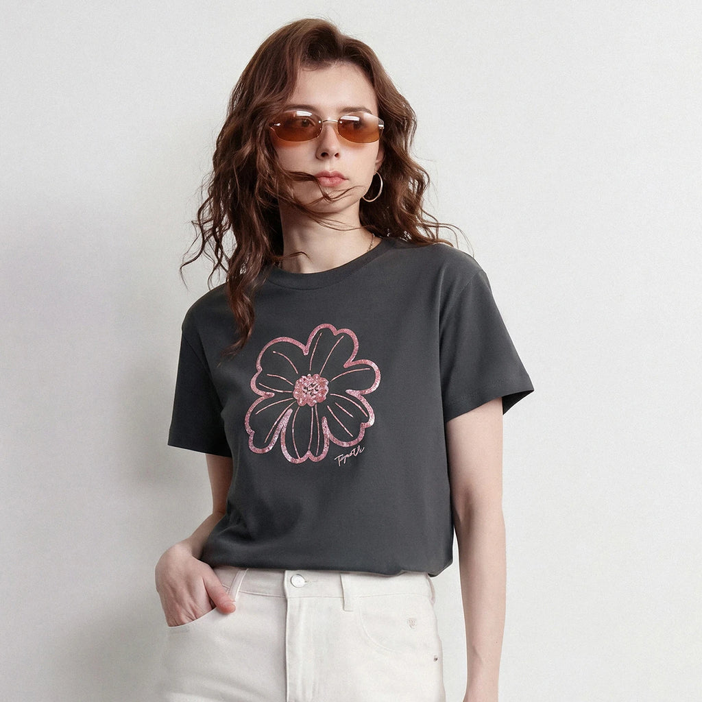 Floral Graphic Relaxed Tee