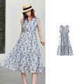 Paisley Sleeveless Midi Dress