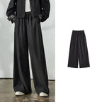 Pleated Wide-Leg Pants