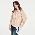 Shaggy Crewneck Jacket