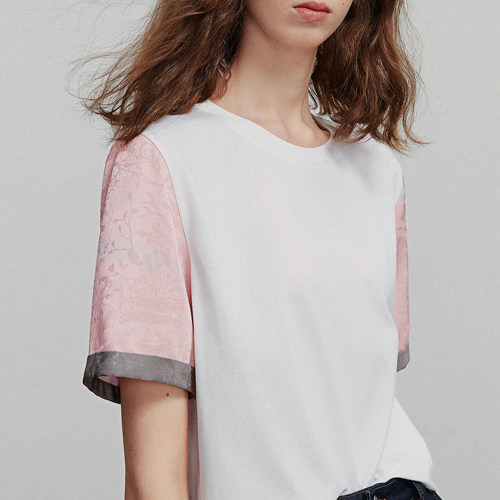 Colorblock Crewneck Tee