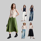 Tailored Button-Front Vest